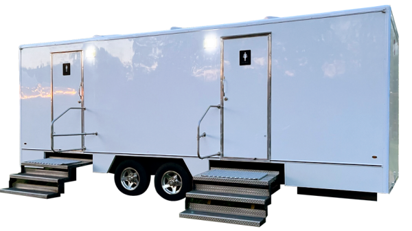 10 Stall – Luxury Restroom Trailer